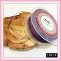 BedLin 1mm colorful metallic thread for DIY jewelry braiding and tassels, model 1017# - 1mm / Mix Red Purple Colorful (1017#)