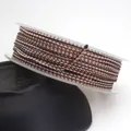 1.5mm brown and silver dragon pattern braided cord on white spool for DIY jewelry making - 1.5mm / Brown and Grey Dragon Cord (56#) / 10 Meters Per Roll / Brown and Grey (56#)
