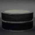 Corda di ananas intrecciata da 2 mm in nero per collane fai-da-te e ciondoli in cristallo - 2.0mm / Nero