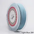 Spool of 4mm light blue Milan cord for DIY necklace making and handmade jewelry crafts - 2.0mm / Light Blue 28#