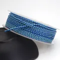 1.5mm blue dragon pattern braided cord for DIY necklace and jewelry - 1.5mm / Dark and Light Blue Dragon Cord (66#) / 10 Meters Per Roll / Dark and Light Blue (66#)