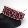 High-quality 1.5mm two-tone dragon pattern braided cord on spool for DIY jewelry making - Dark Red and Rose Gold Dragon Cord (54#) / 1.5mm 10m/Roll