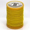 Professional yellow 0.65mm handmade waxed thread 40M spool for DIY jewelry bracelet weaving - Waxed Cord (N609) / 0.65mm / Yellow
