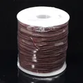 Cordon élastique marron de 0,8 mm pour bijoux DIY et bracelets de perles de prière - 1.2mm / 80 Mètres/Paquet / Café