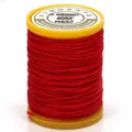 Premium 0.65mm red handmade waxed thread spool 40M for DIY jewelry braiding and crafts - Waxed Cord (N657) / 0.65mm / Red