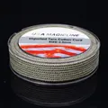 Hochwertige Rolle mit 2,0 mm hellgrüner geflochtener Schnur für DIY-Schmuckherstellung - 1.5mm / Grau