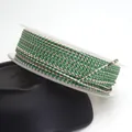 1.5mm green and pink dragon pattern braided cord on a spool for DIY jewelry making - Green and Pink Dragon Cord (78#) / 1.5mm 10m/Roll