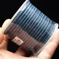 Blue 3mm braided nylon cord roll for DIY necklaces and jewelry craft making projects - Approximately 3mm / Malachite green