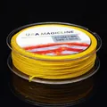 Haltbare gelbe 1,0-mm-Mambo-Geflechtschnur für DIY-Schmuckherstellung und Perlenstickerei - 1.5mm / Goldgelb