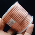 3mm braided cord for DIY necklace and jewelry making in golden finish - Approximately 3mm / Flesh Pink