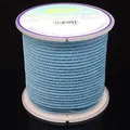 Light blue 2mm braided corn rope for DIY jewelry making and handicraft ornaments - Light Blue
