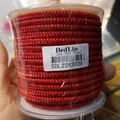 Κόκκινο πλεκτό κορδόνι 3mm για DIY κοσμήματα και βραχιόλια, προβολή παραλλαγής SKU. - 8m/Ρολό / Κόκκινο