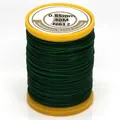 Hochwertiges 0,65 mm dunkelgrünes südamerikanisches Wachsgarn für DIY-Schmuck-Herstellung - Südamerikanische Wachskordel (N612) / 0.65mm / Dunkelgrün