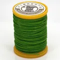 Hochwertiges 0,65 mm grünes gewachstes Garn für DIY-Schmuckherstellung und Flechtprojekte - 0.65mm / Grasgrün