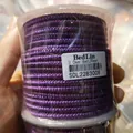 Μωβ πλεκτό κορδόνι 3mm για κοσμήματα DIY και κολιέ, ρολό μήκους 8 μέτρων - 8m/Ρολό / Φούξια