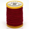 Hochwertiger roter 0,65 mm südamerikanischer Wachsfaden für DIY-Schmuck und Flechten - 0.65mm / Hellrosarot