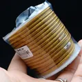Gold 3mm braided cord for DIY necklace and crystal pendant jewelry making craft - Approximately 3mm / Earthy Yellow