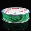 Cordino intrecciato verde a quattro capi da 2,5 mm su rocchetto per gioielli fai da te - Verde