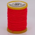 0,65 mm leuchtend rosa gewachster südamerikanischer Faden für DIY-Handmadeschmuck - 0.65mm / Hellrosarot