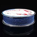 Cordone intrecciato blu da 2,5 mm a 4 fili per progetti di gioielli fai-da-te e collane - Blu Inchiostro