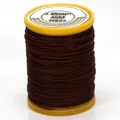 0,65 mm brauner südamerikanischer Wachsfaden für DIY-Schmuck und Armbandflechten 40m Rolle - Südamerikanische Wachskordel (N623) / 0.65mm (40M) / Rotbraun