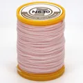 Hochwertiges 0,65 mm hellrosa gewachstes Garn für handgefertigten DIY-Schmuck - Südamerikanische Wachskordel (N630) / 0.65mm (40M) / Hellrosa