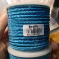 Μπλε πλεκτό κορδόνι 3mm για κοσμήματα DIY, 8 μέτρα ανά ρολό για βραχιόλια - 8m/Ρολό / Μπλε της Λίμνης