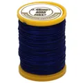 0,65 mm dunkelblaues südamerikanisches Wachsgarn 40 m Spule für DIY-Schmuckprojekte - Südamerikanische Wachskordel (N617) / 0.65mm (40M) / Saphirblau
