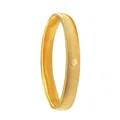 Elastic gold spring armband sleeve garter with ribbed texture for professional barmen - Imitation Gold (Yellower)