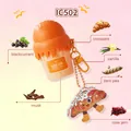 Profumo gourmand da donna a forma di gelato con note di croissant, vaniglia e ribes nero - Fragranza al Pane (IC502)