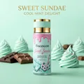 100ml Focuscent Sweet Sundae Fragrance Mist featuring a cool mint ice cream gourmand scent - Sweet Sundae / Mint Green