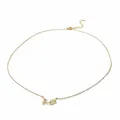 Elegant gold tulip pendant necklace with 46cm chain and lightweight design for women - Gold