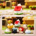 Adorabili miniature di gatti in resina scatola a sorpresa set di sette stili diversi - Blind Box Giocattolo d'Arte Creativa / Uno a Caso / Serie Momenti di Pace