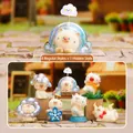 Collection of 7 cute cat blind box figurines for tabletop decoration and dreamlike gifting - Meow Star Weather Station (0333) / Full Set (Box of 6) / Colorful