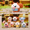 Cute cartoon animal blind box collection, showcasing 6 regular and 1 hidden style. - Big-Eyed Cute Team Series (Box of 6) / Full Box Set