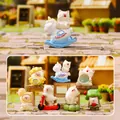 Complete set of cat blind box figurines featuring 7 unique creative styles - Soft Fufu Adventure / Full Set (Box of 6)