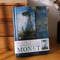 Claude Monet artistic oil painting hardbound journal notebook for sketches and gifts - Woman with a Parasol Notebook