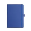 Dark blue B5 business notebook featuring an elastic band and 80g cream paper sheets - B5 / Dark Blue