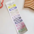 Set of 10 colorful cream-colored drip oil BB hair clips for girls and women's hair - Square (2) / 10 Pieces Pack / Macaron Color