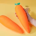 Giocattolo antistress a forma di carota in TPR arancione brillante per relax sensoriale - Carota gigante / Arancione