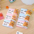 Décorations de bureau Capybara avec designs amusants de badge d'identité pour un décor créatif - Aimant de Réfrigérateur Capybara (1221-1) / Lot de 6