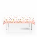 Roze bohemian regenboog party tafelkleed 108x180cm voor verjaardag tafel decoratie - Roze Regenboog / 108*180cm