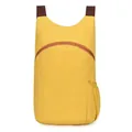 Professional lightweight yellow outdoor hiking backpack with large capacity for camping. - Yellow