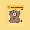Bloc de notes autocollantes singe mignon, 30 feuilles pour étudiants et bureau - 3# Note Autocollante Singe Génial