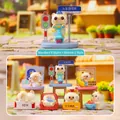 Set di 7 simpatiche figurine di gatto siamese per decorazione creativa da scrivania - Serie Diario di Lavoro del Gatto (80314) / Uno a Caso
