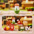 Set di figurine di gatti dei cartoni animati con 8 stili regolari e 1 nascosto - Blind Box Giocattolo d'Arte Creativa (0326) / Uno a Caso / Serie di Gatti Cucina Cinese