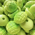 Ανοιχτό πράσινο κέλυφος squishy σε σχήμα ψωμιού ανανά για παιχνίδια κατά του άγχους - Πράσινο Ψωμί Ανανά / 1 Τεμάχιο (Με Καπάκι)