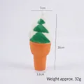 PU slow rebound torch ice cream squishy toy with 16cm height and weight measurements - Large Torch / Green