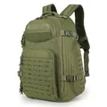 Large capacity olive green tactical backpack for outdoor hiking and camping - Tactical Backpack (CH099) / Army Green
