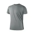 Λεπτομέρεια γκρι ανδρικού t-shirt από ύφασμα mesh που στεγνώνει γρήγορα και αναπνέει - XS / Tops / Διαστημικό Γκρι